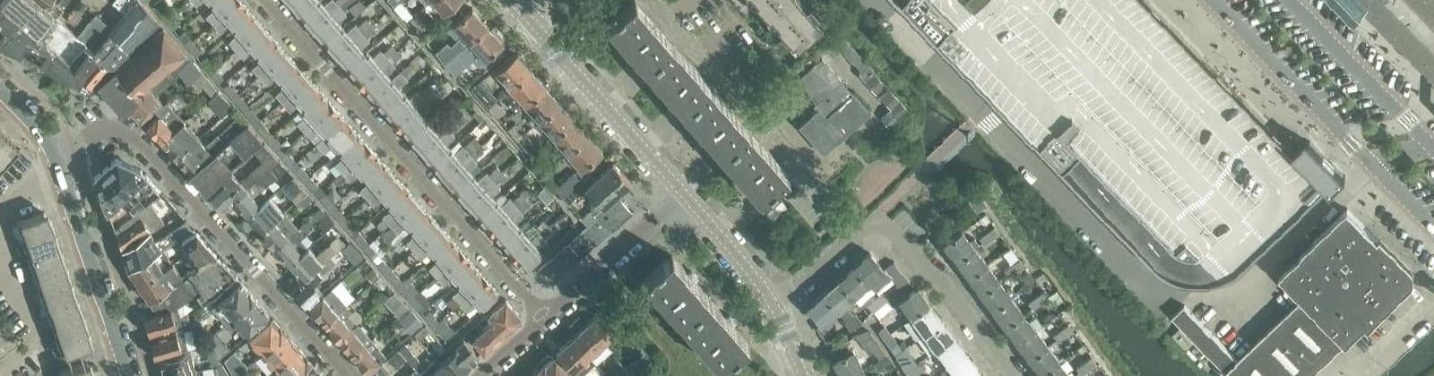 Luchtfoto van Oud Sportpark