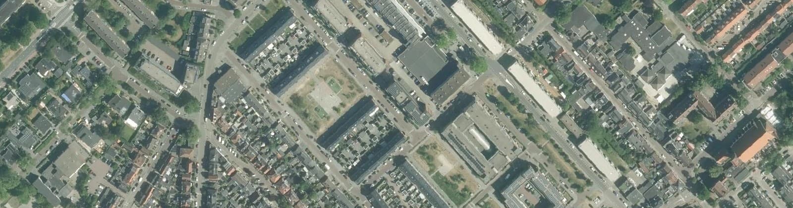 Luchtfoto van Plantage