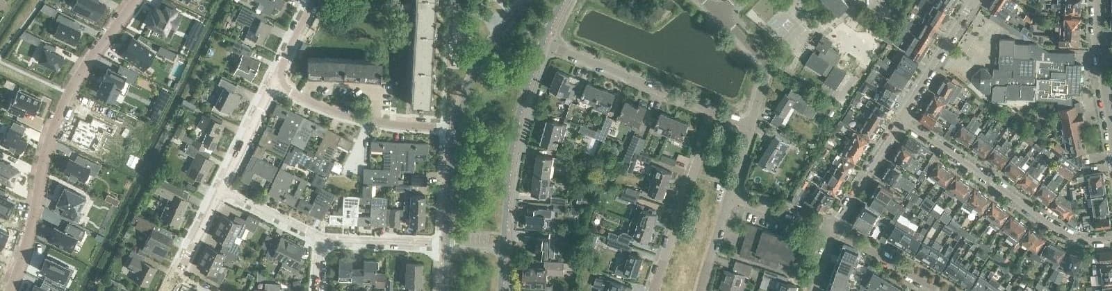 Luchtfoto van Warande