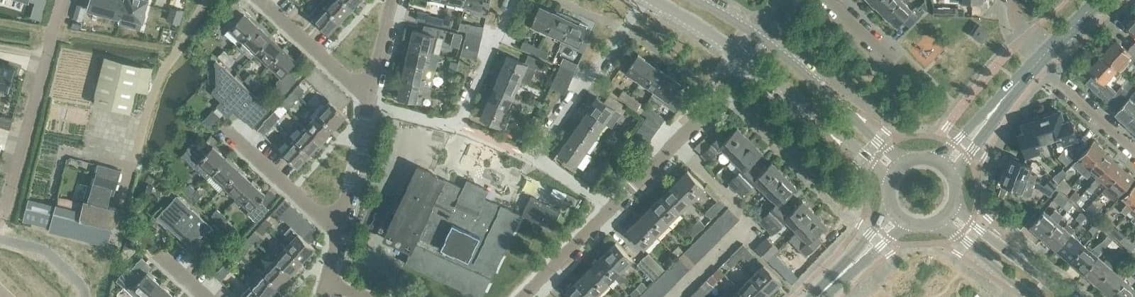 Luchtfoto van De Horn