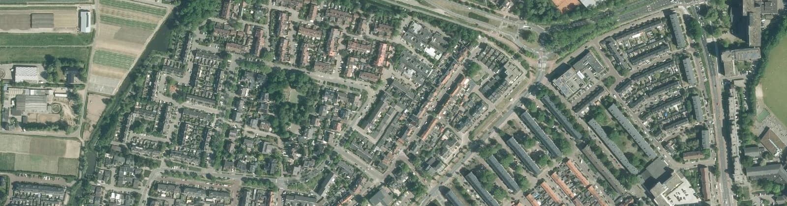 Luchtfoto van Westertuinen