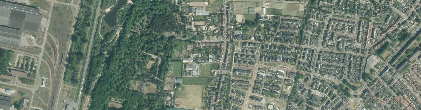 Luchtfoto van Creutzberglaan