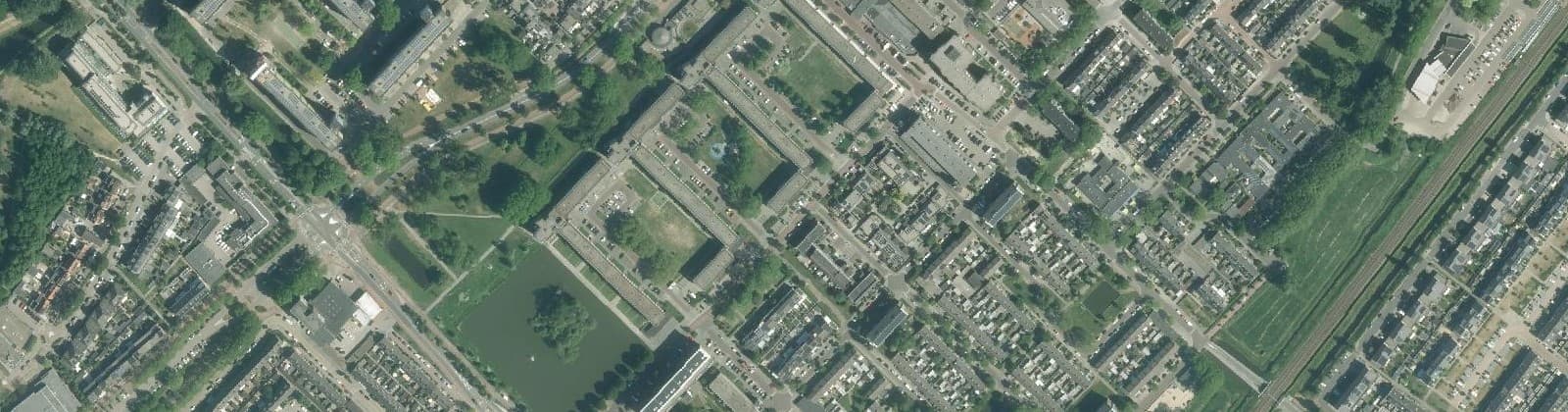 Luchtfoto van Oosterwijk