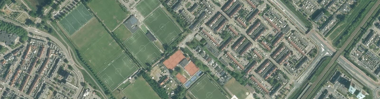 Luchtfoto van Zwaansmeer