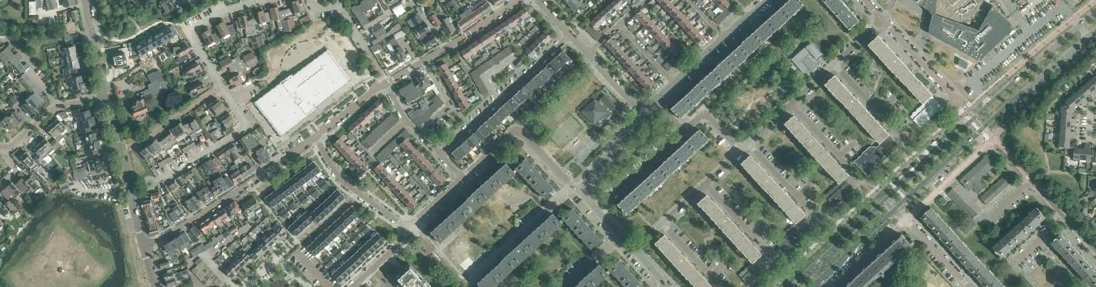 Luchtfoto van Bleriotlaan