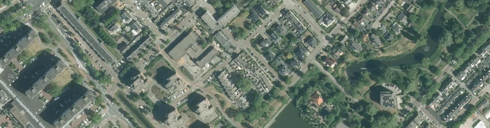 Luchtfoto van Fokkerlaan