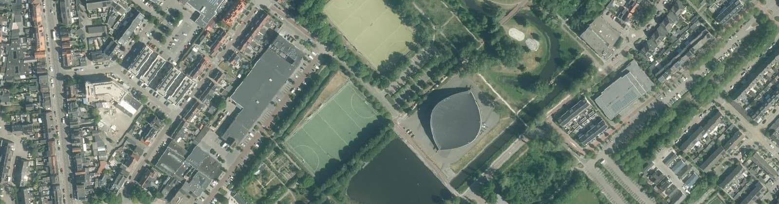 Luchtfoto van Overbos