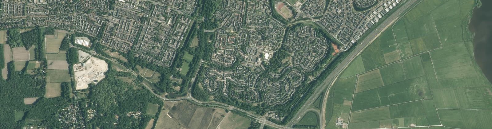 Luchtfoto van Bijvanck