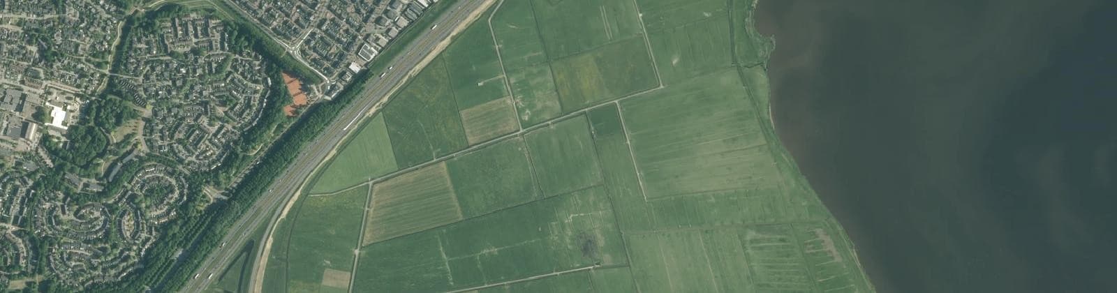 Luchtfoto van De Kampen