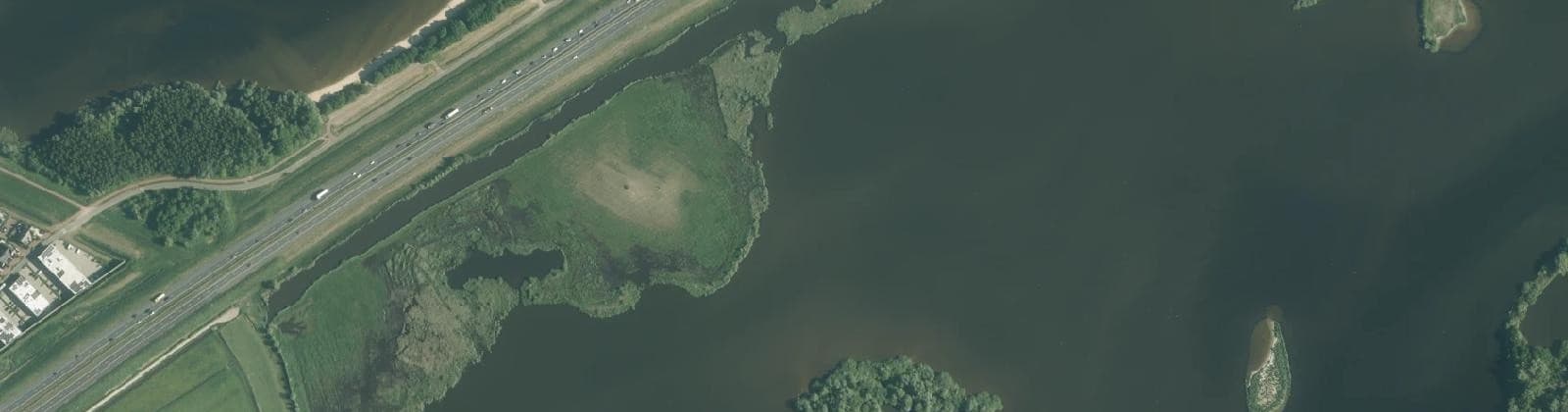 Luchtfoto van Eemmeer-Blaricum
