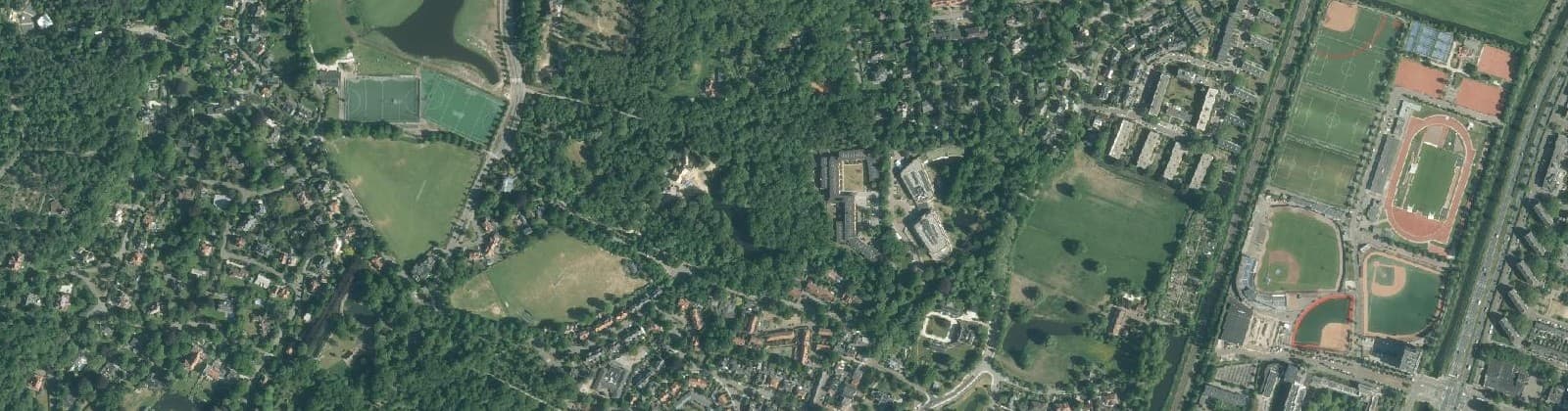 Luchtfoto van Wildhoef