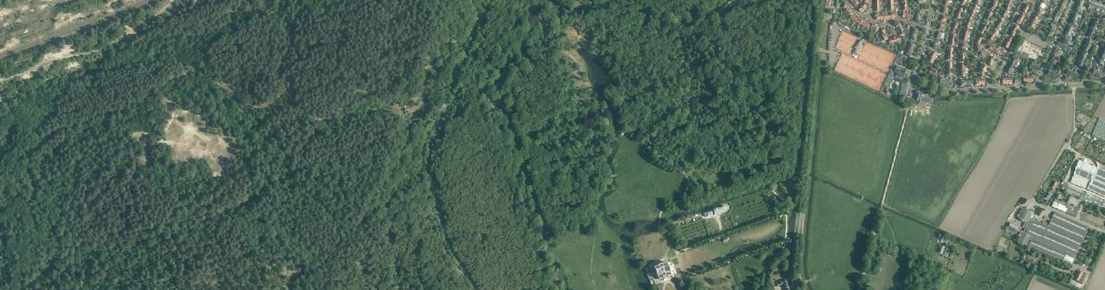 Luchtfoto van Overveen-West