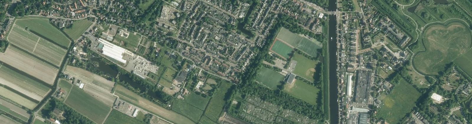 Luchtfoto van Meerwijk