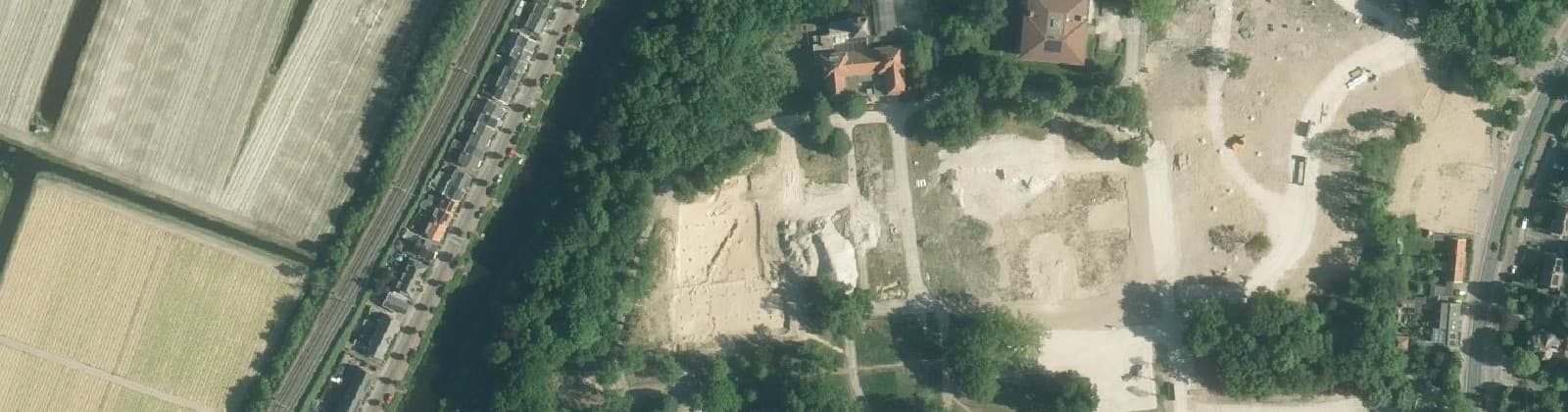 Luchtfoto van Park Lokhorsterduin