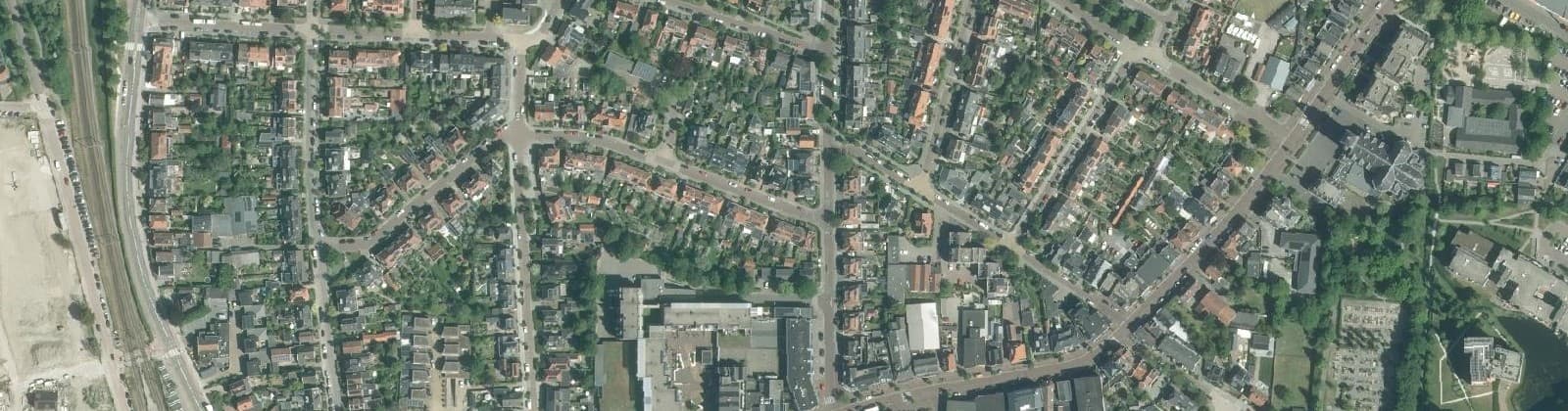 Luchtfoto van Centrum-Noord