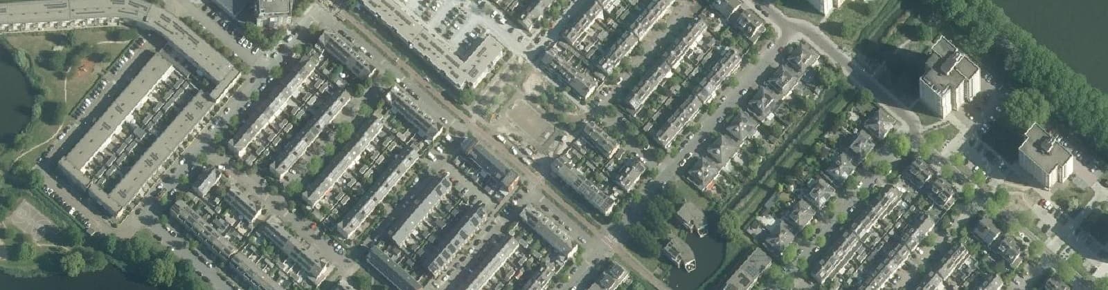 Luchtfoto van Scheepskwartier