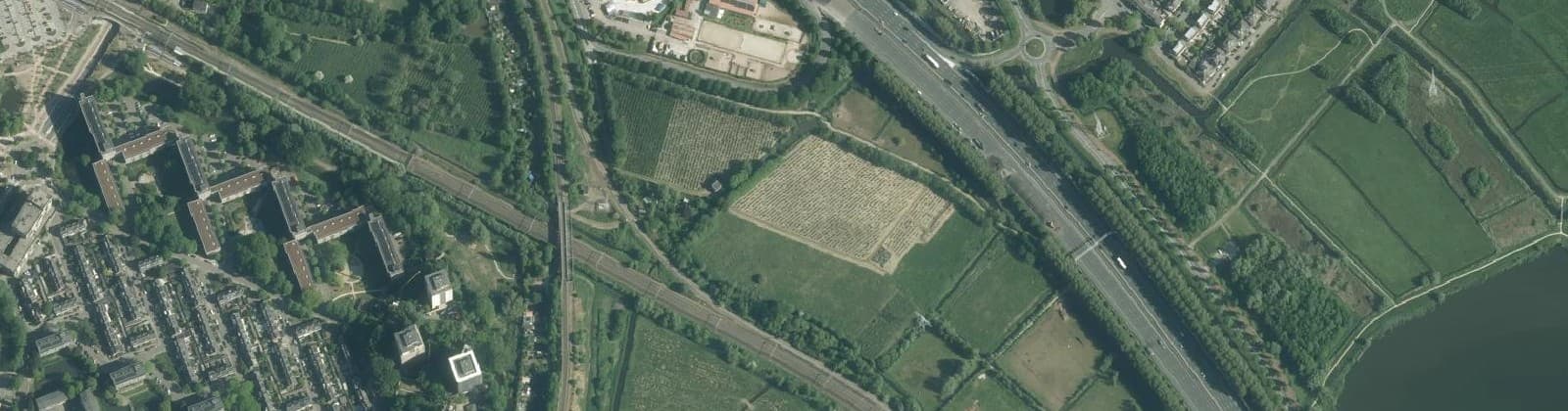 Luchtfoto van Buitenlust