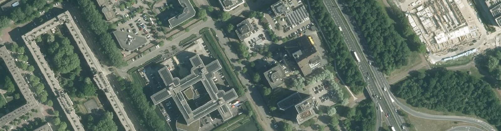 Luchtfoto van Bergwijkpark