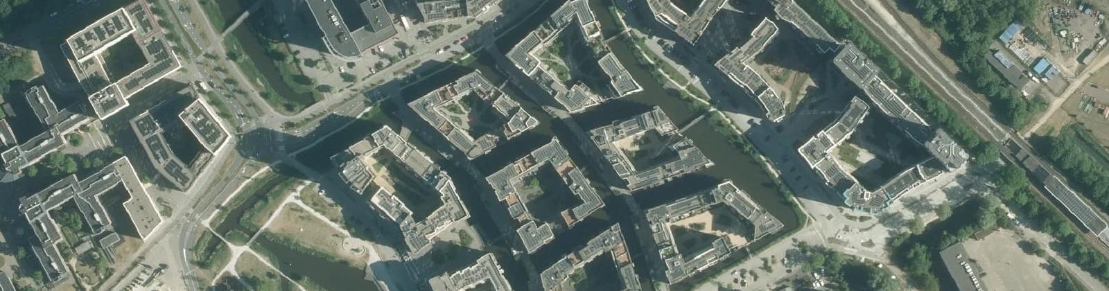 Luchtfoto van Holland Park