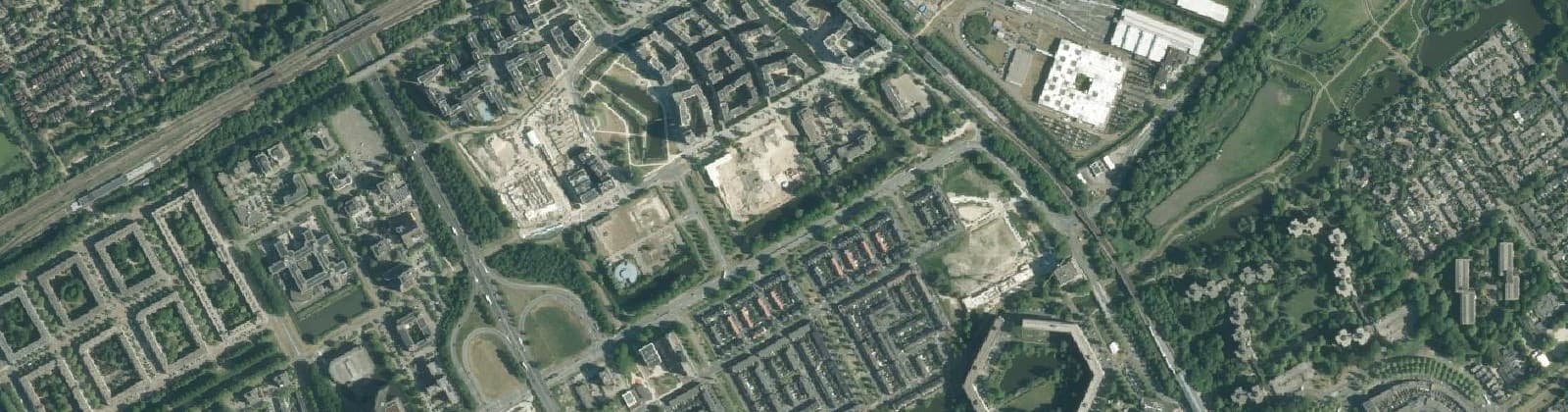 Luchtfoto van Holland Park Zuid