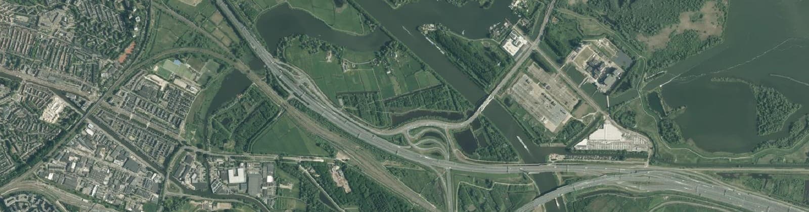 Luchtfoto van Overdiemerpolder
