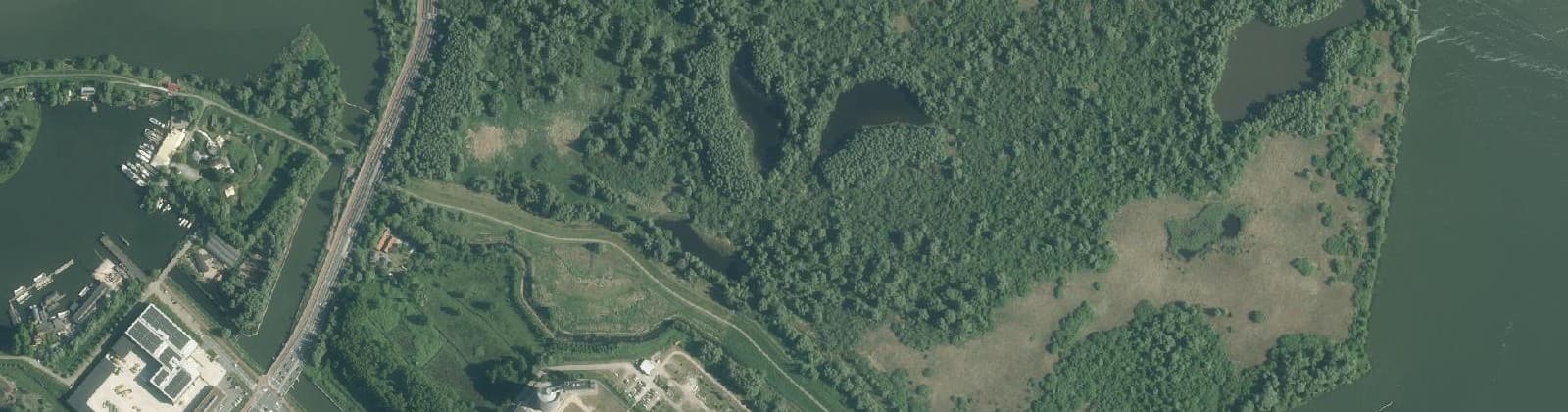 Luchtfoto van Diemer Vijfhoek