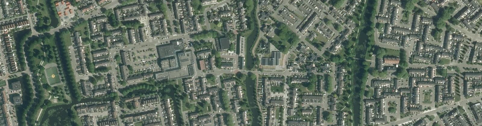 Luchtfoto van Volendam-Blokgouw 1 en 2