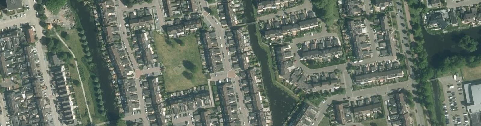 Luchtfoto van Volendam-Blokgouw 4, 5 en 6