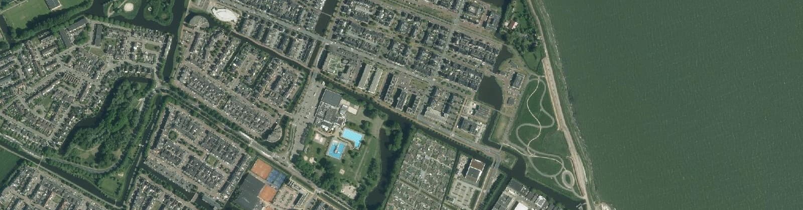 Luchtfoto van Broeckgouw