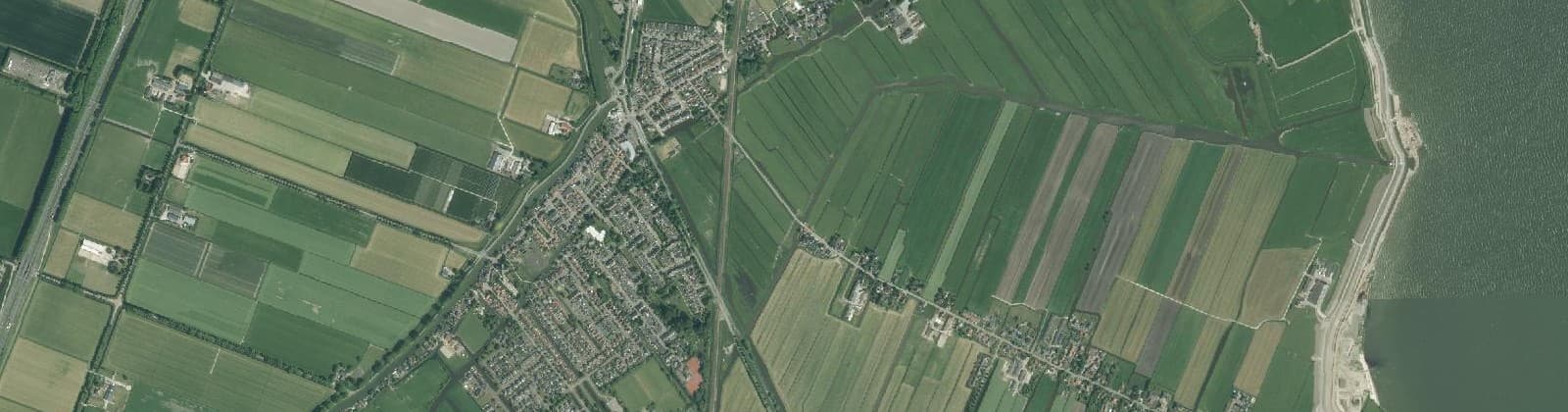 Luchtfoto van Oosthuizen