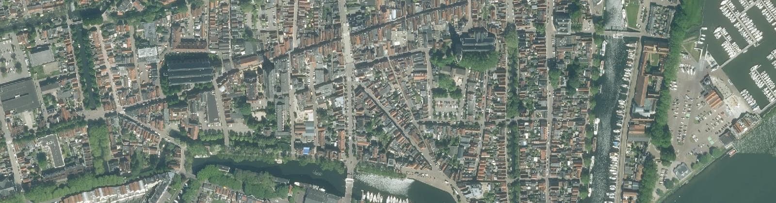 Luchtfoto van Centrum Zuid-Oost