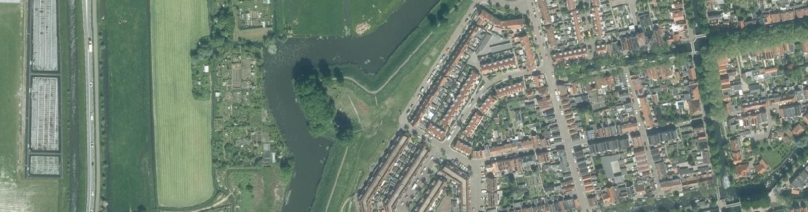 Luchtfoto van Centrum Noord-West