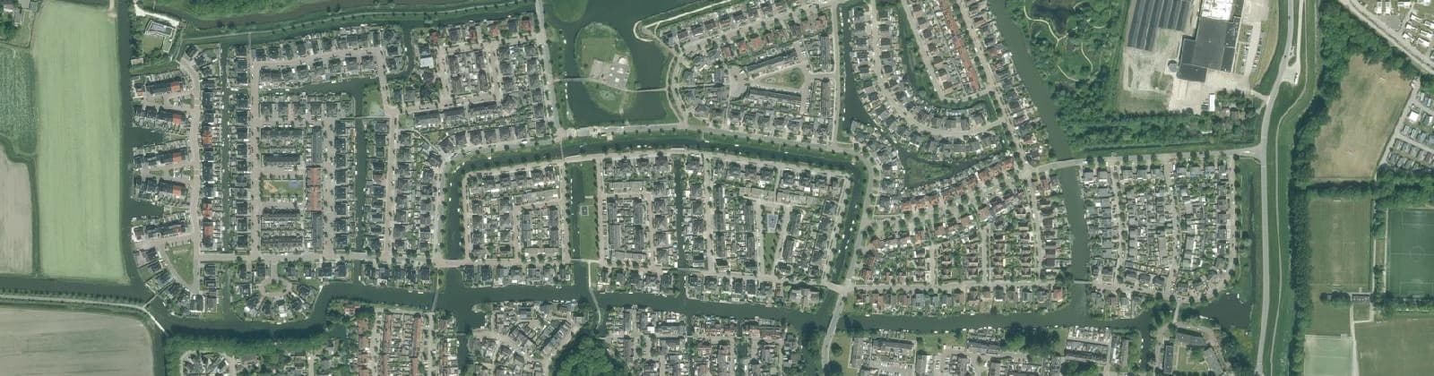 Luchtfoto van Kadijken