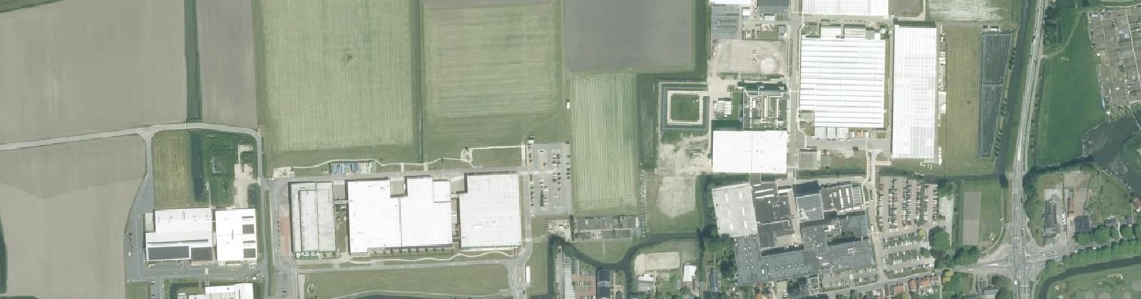 Luchtfoto van Westeinde