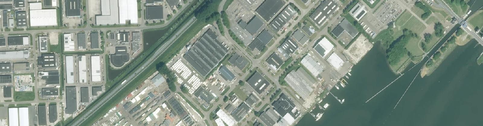 Luchtfoto van Krabbersplaat