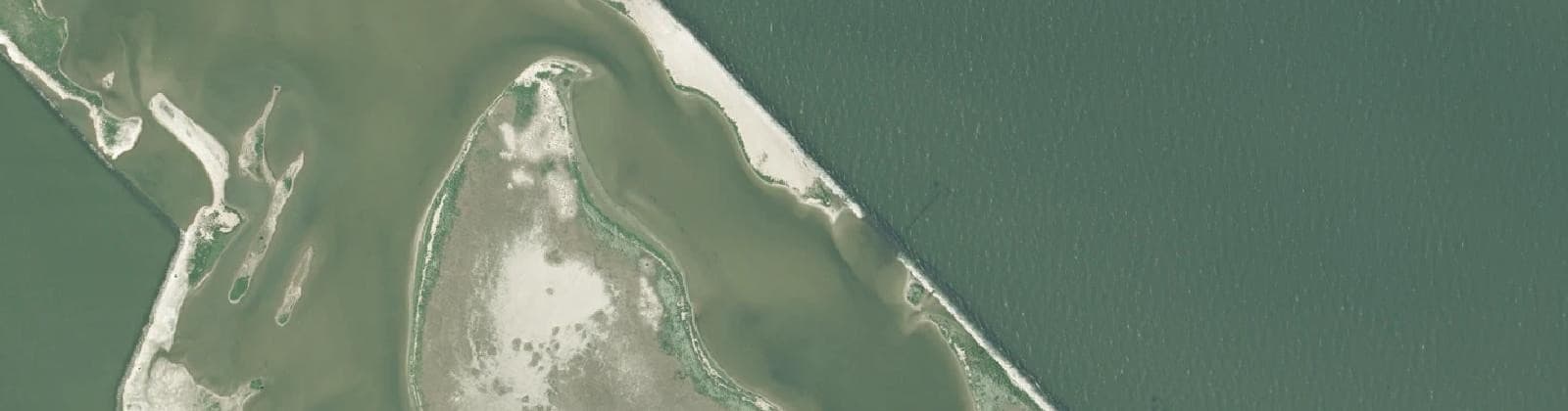 Luchtfoto van Vogeleiland