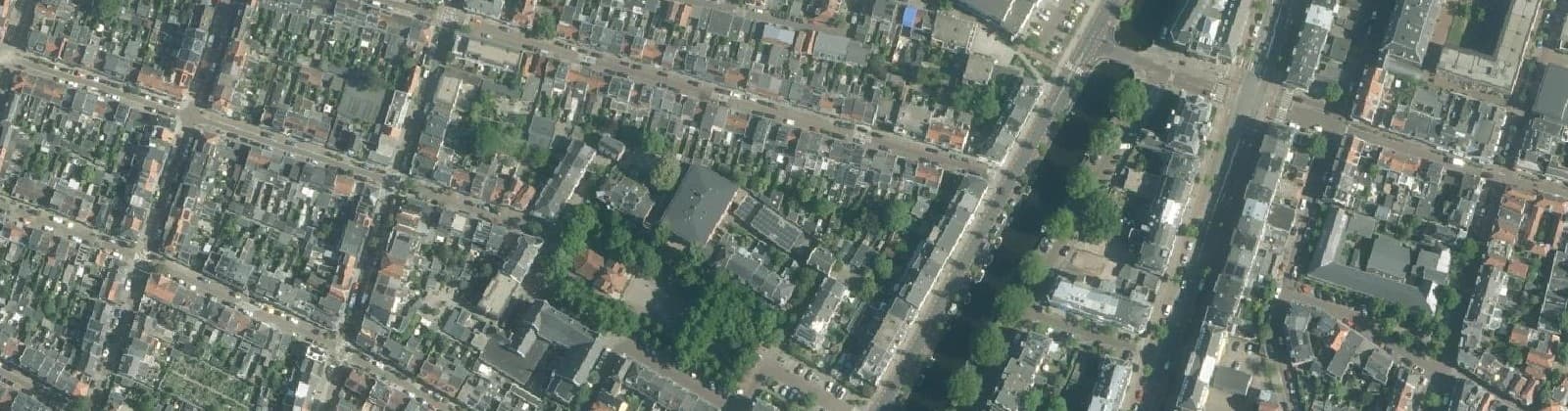 Luchtfoto van Leidsebuurt-oost