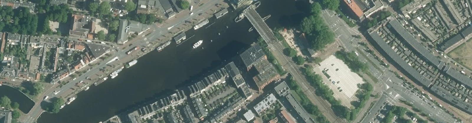 Luchtfoto van Sportliedenbuurt