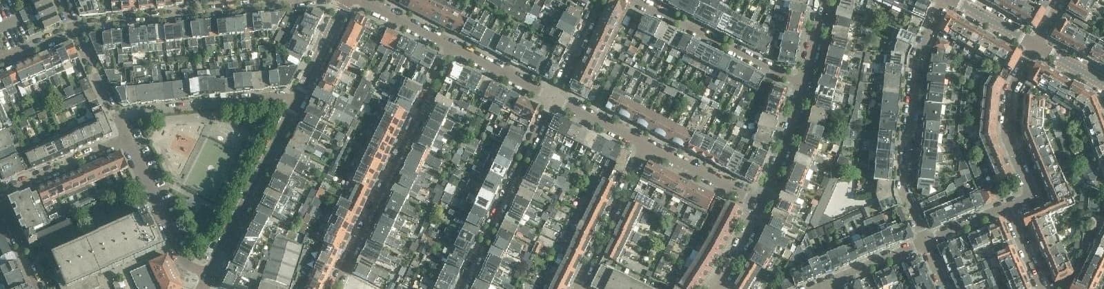 Luchtfoto van Potgieterbuurt