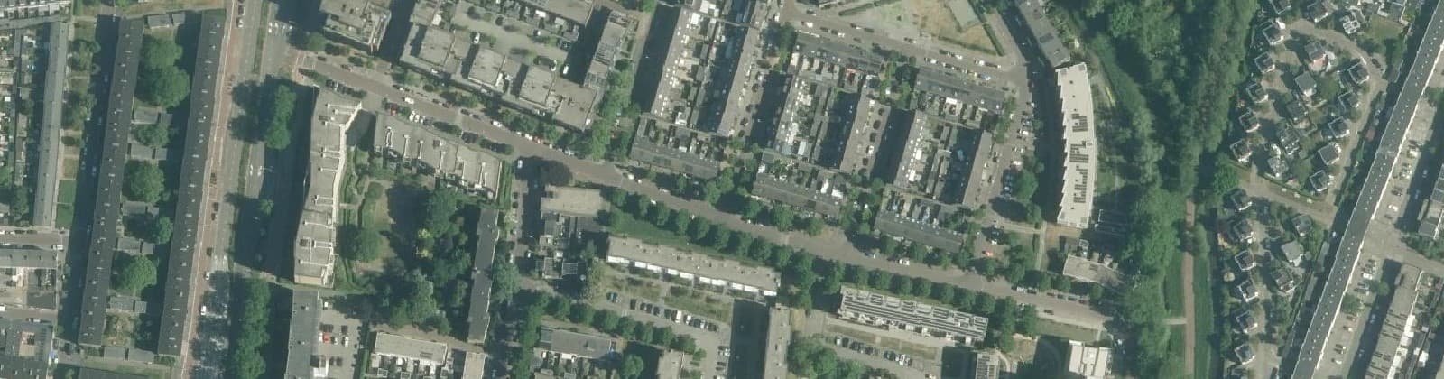 Luchtfoto van Architectenbuurt