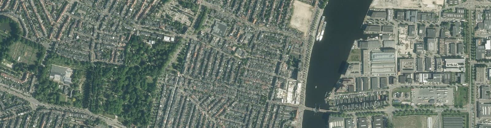Luchtfoto van Soendabuurt
