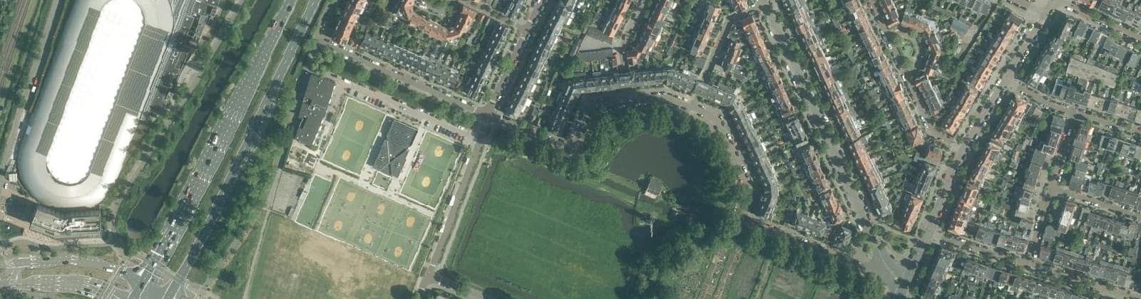 Luchtfoto van Schoterveenpolder