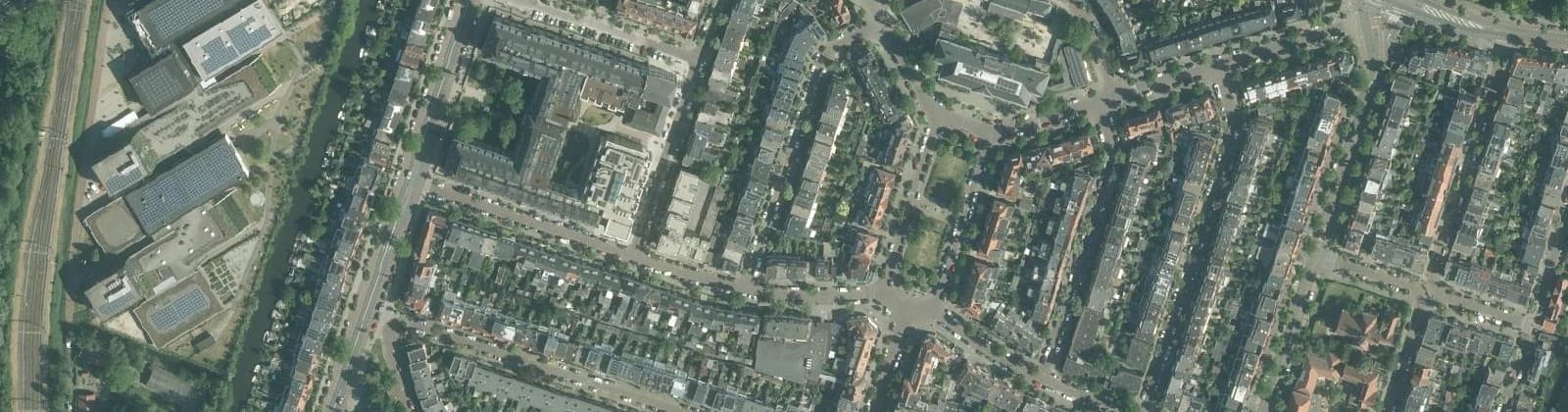 Luchtfoto van Kleverpark-noord