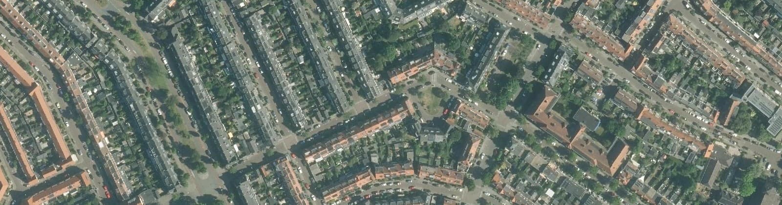 Luchtfoto van Planetenbuurt