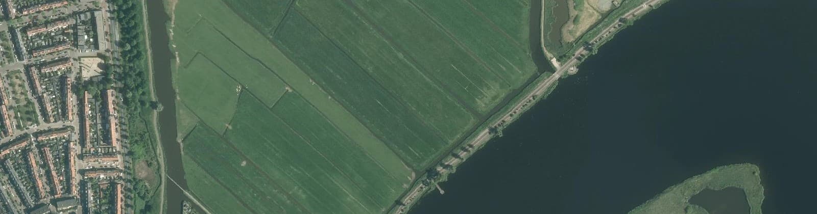 Luchtfoto van Spaarndammerpolder-zuid
