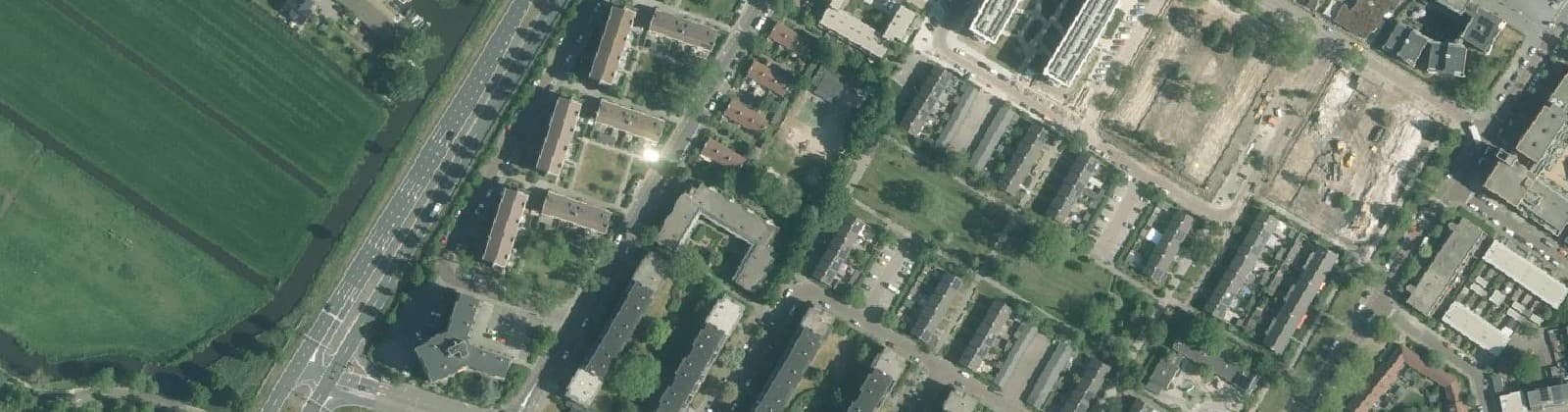 Luchtfoto van Van Schendelbuurt