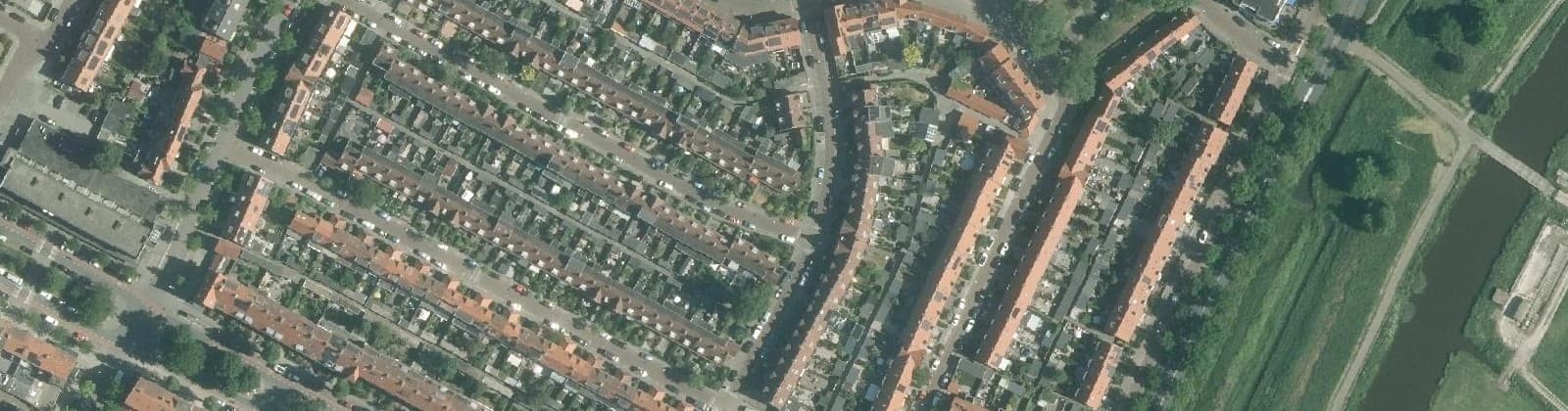 Luchtfoto van Van Aemstelbuurt