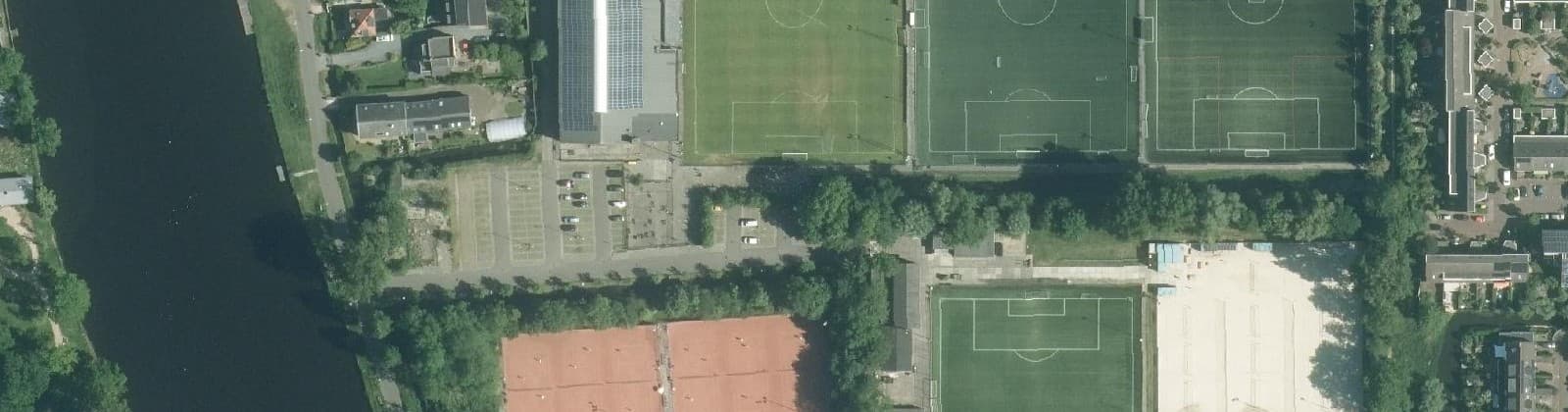 Luchtfoto van Romolenpolder-west
