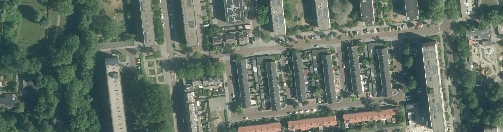 Luchtfoto van Stedenbuurt-west