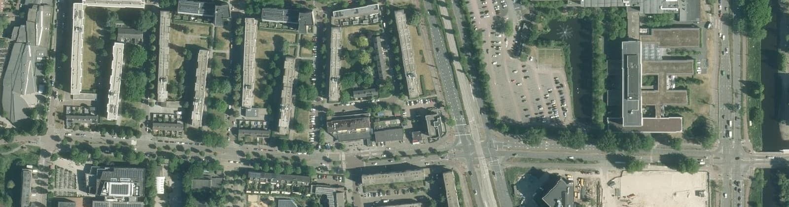 Luchtfoto van Romolenpolder-oost